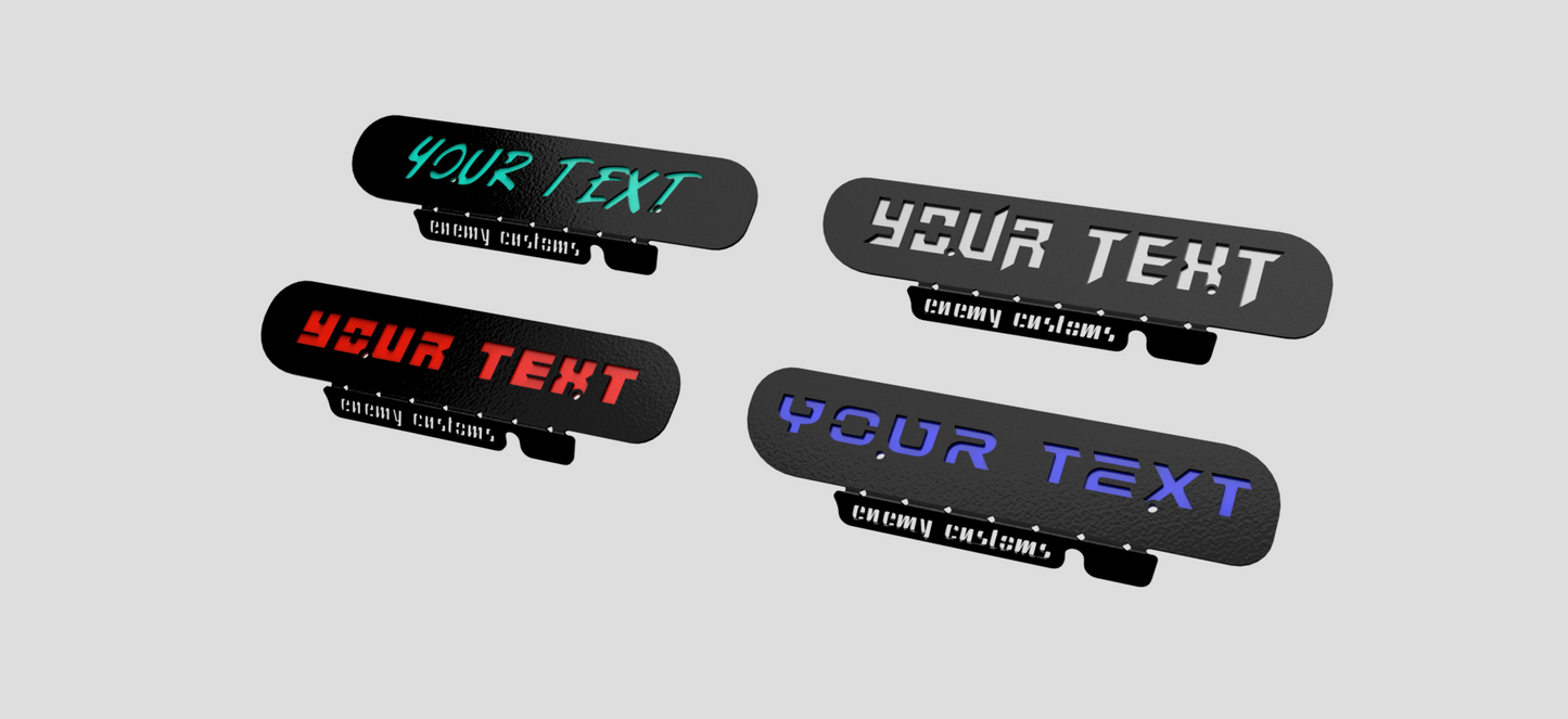 Custom Toyota N70 Hilux- 1KD Injector Cover