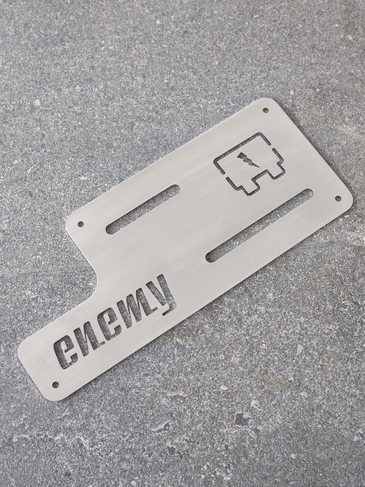 N70 Hilux- Stainless Fuse Box Cover Plate