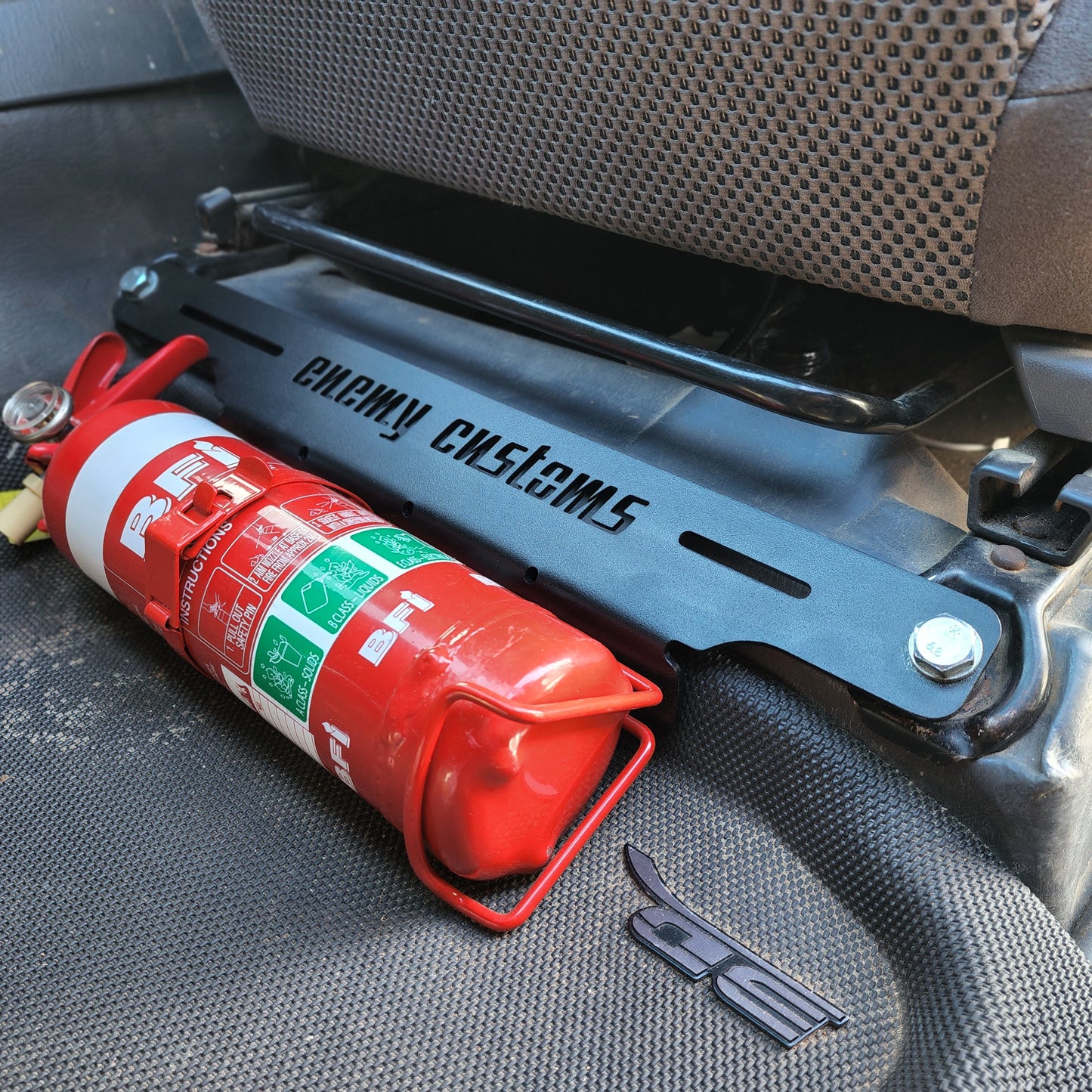 Toyota N70 Hilux- Fire Extinguisher Bracket